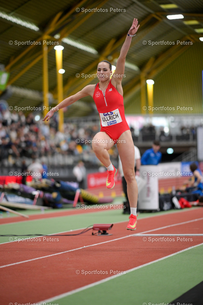 DM Halle 2026_Samstag-107 | 28.02.2026, xkaix, Leichtathletik Deutsche Meisterschaften Halle 2026,  v.l. Sophie Ullrich (TSV Bayer o4 Leverkusen) - Realisiert mit Pictrs.com