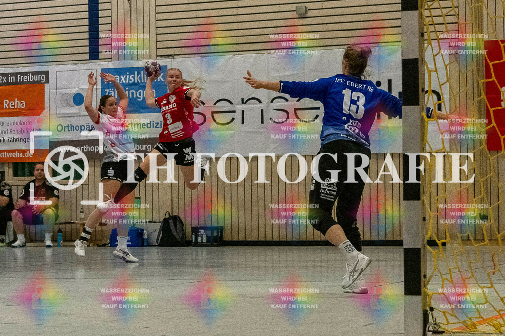 DEU, HSG Freiburg - TG Nuertingen, Handball, 2. Handball-Bundesliga, Saison 2023/2024, 04. Spieltag, Saison 2023/2024, 07.10.2023 | Hannah Person (HSG Freiburg, #03) beim Wurf auf das Tor von Christine Foth (TG Nuertingen, #13)

DEU, HSG Freiburg - TG Nuertingen, Handball, 2. Handball-Bundesliga, Saison 2023/2024, 04. Spieltag, Saison 2023/2024, 07.10.2023

Foto: Eibner-Pressefoto/Thomas Hess