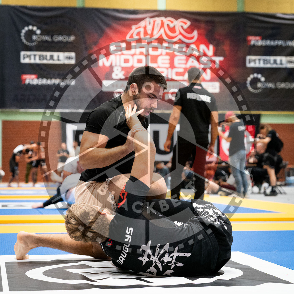 20250906PBB2181 | Fighters compete during the ADCC European Trials  competition in Warsaw, Poland, on September 6, 2025.