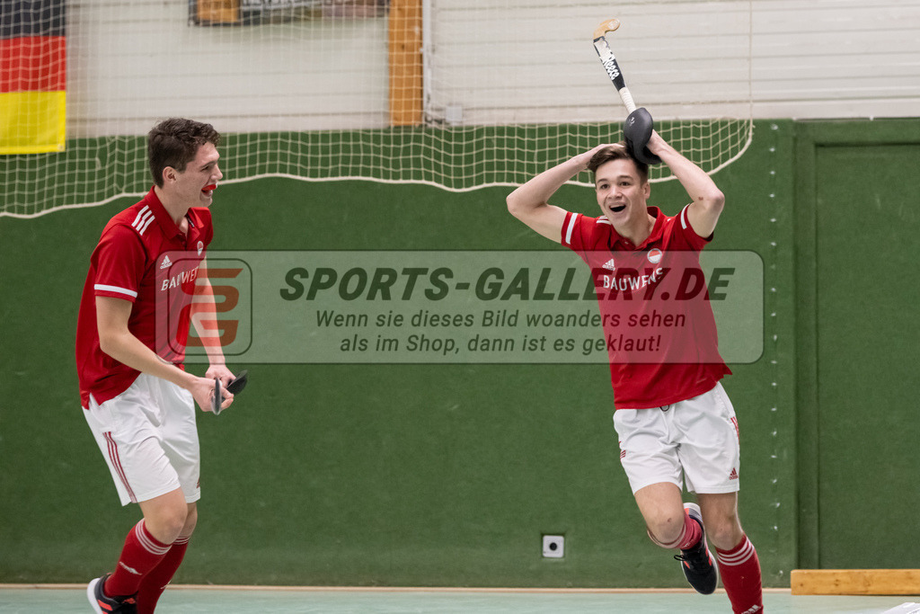 SFE_20230305_0044 | Deutsche Meisterschaft Männliche U16 Halle 2023 am 05.03.2023 in Köln (KTHC Stadion Rot-Weiss Köln Tennis and Hockey Club), Photo: Stephan Fehrmann 2022 (Sports-Gallery)