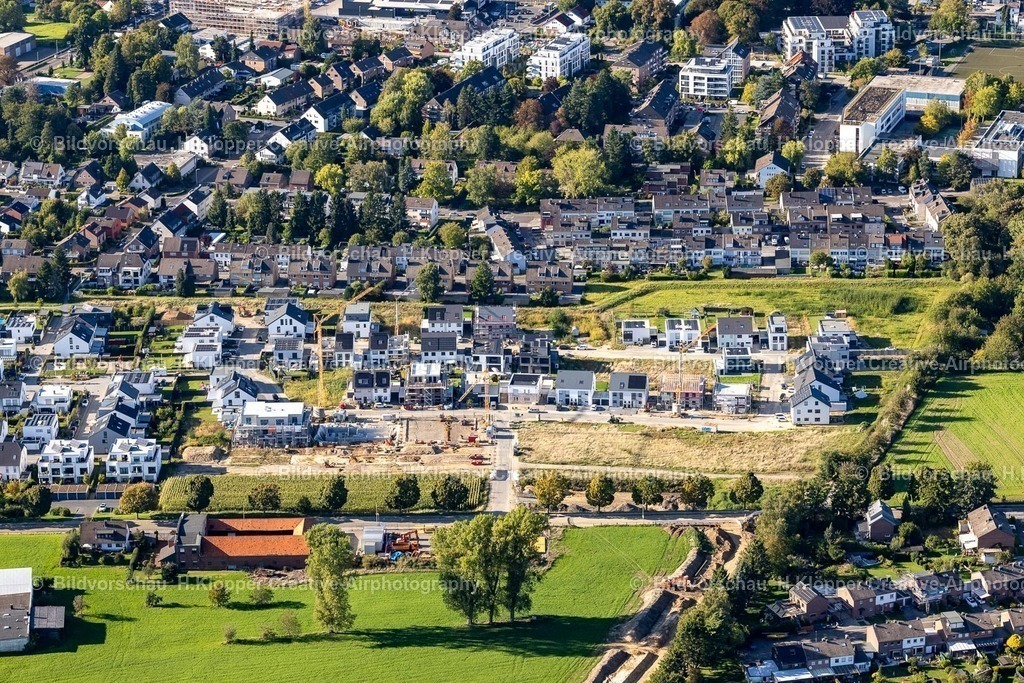 Lufbilder Herzogenrath-6252 | Baustelle zum Neubau einer Einfamilienhaus- Siedlung in Herzogenrath im Bundesland Nordrhein-Westfalen, Deutschland - Realisiert mit Pictrs.com