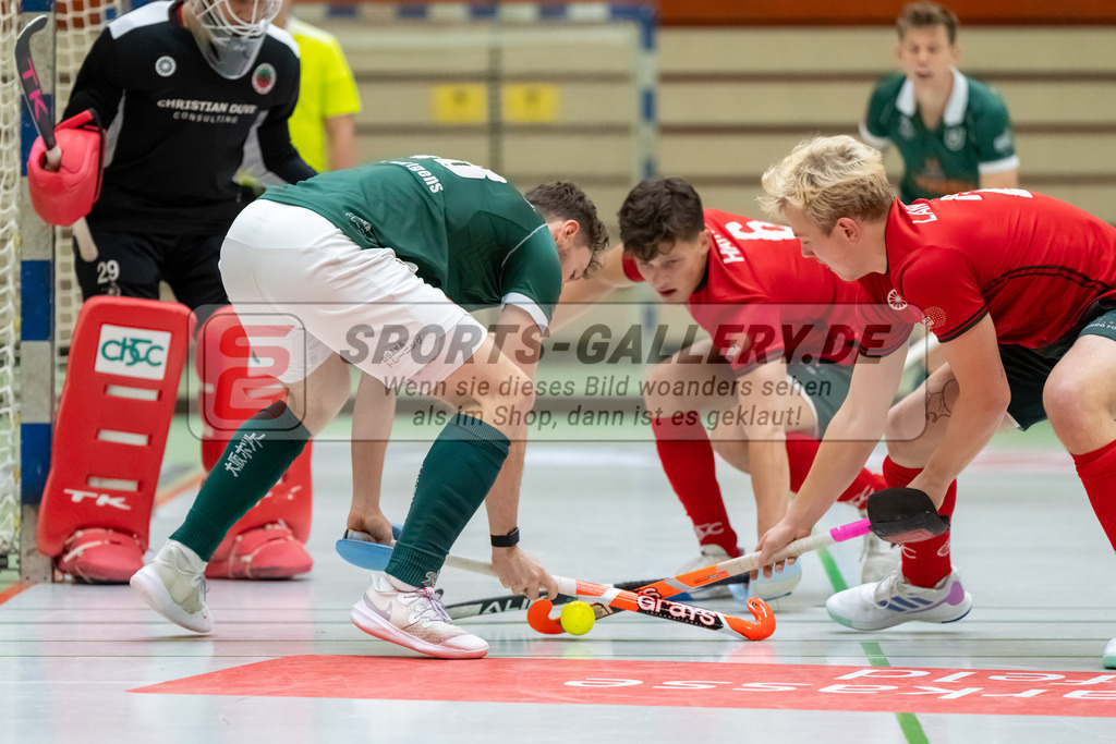 HK_20250110_101190 | 1. Bundesliga Halle Herren Crefelder HTC - Uhlenhorst Mülheim am 10.1.2025 Glockenspitz Halle Krefeld, Krefeld ,