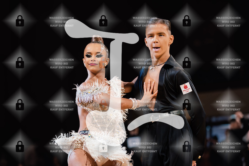 Goldstadtpokal 2025 - WDSF Open Latin Youth 2nd (72) Ivan Smekalkin _ Yeva Liermontova (Schwarz Weiß Club Pforzheim)-2025-01-25-8651 | Webshop for digital downloads and prints of dance sport, event & show photographer Julian Link - Realisiert mit Pictrs.com