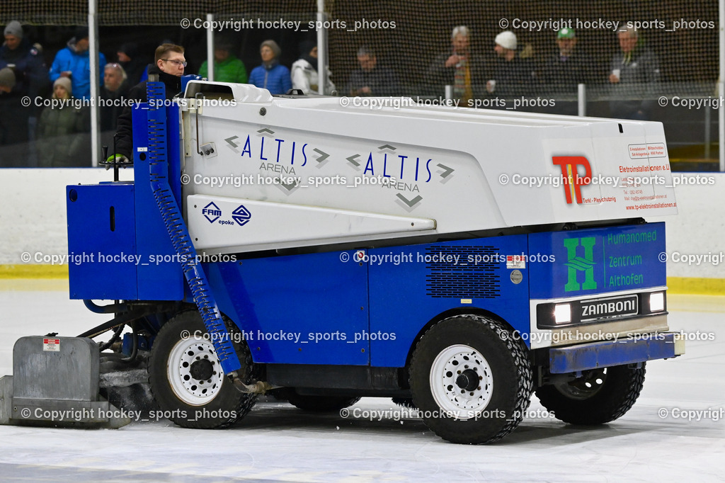 EHC Althofen vs. ESC Steindorf 27.2.2023 | Eismaschine, Althofen, Zamboni