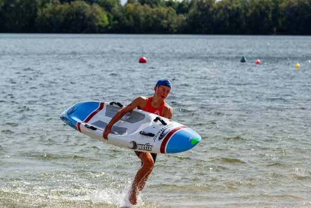 DLRG, Rettungssport, Beach- & Oceanevents, Landesmeisterschaften Freiwasser Rettungssport NRW 2025 13.09.2025 | Kalkar-Wissel, Deutschland - September, 13: Landesmeisterschaften Freiwasser Rettungssport NRW 2025 (Foto: Benedikt Lang (DLRG)) - Realisiert mit Pictrs.com