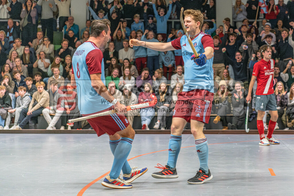 SM_20240105-D85_6697-RR | 1.Bundesliga Hallenhockey  (M) DCadA - UHC / 8:7 (1:4)
