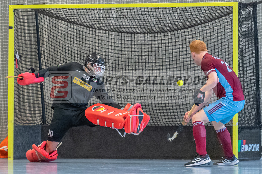 SM_20230107-D5A_7844 | 1.Bundesliga Hallenhockey (M) Nord/  Hamburger Polo Club - UHC, 7: 9