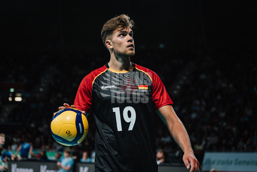 Volleyball | Männer | Testspiel | Deutschland vs. Italien | 26.05.2025 | Erik Röhrs (#19, Deutschland)