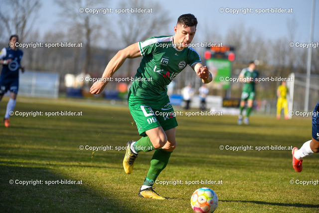 AUT, RLM, WSC Hertha Wels vs DSV Leoben | 18.03.2023, Mauth Stadion Wels, AUT, RLM, WSC Hertha Wels vs DSV Leoben, im Bild Luka Pisacic (DSV Leoben)


// Regionalliga Mitte Match between WSC Hertha Wels and DSV Leoben in Wels, Austria on 2023/03/18