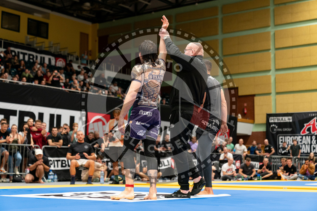 20230916PBB7690 | Fighters compete during the grappling tournement ADCC Trials (European, Middle East and African Championship) in Warsaw, Poland, on September 16, 2023.