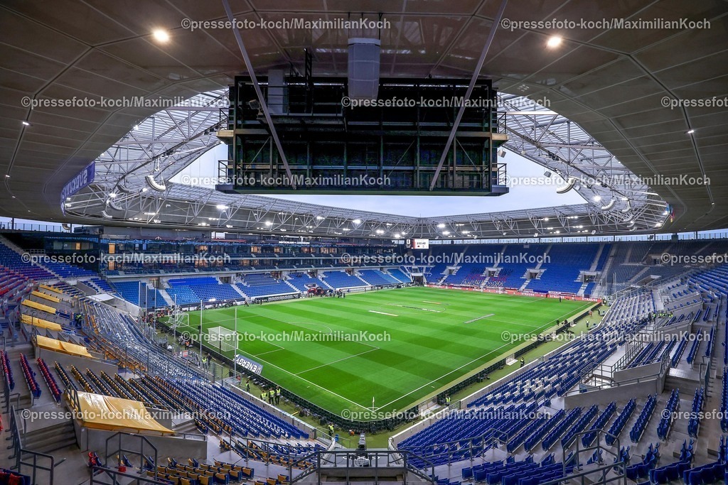 DFB10102501010 | 10.10.2025, Fußball, Länderspiel, Deutschland - Luxemburg, UEFA WM-Qualifikation, 2025/2026, Gruppe A, PreZero Arena in Sinsheim: Innenansicht Spielstätte Übersichtsbild Innenraum DFB regulations prohibit any use of photographs as image sequences and or quasi-video.