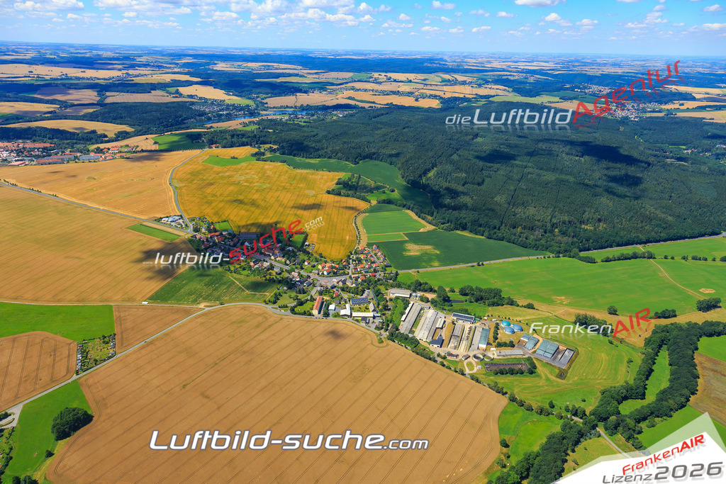 Luftbild von Oberhaesslich Dippoldiswalde - Luftaufnahme wurde 2016 von https://frankenair.de mittels Flugzeug (keine Drohne) erstellt - die Geschenkidee