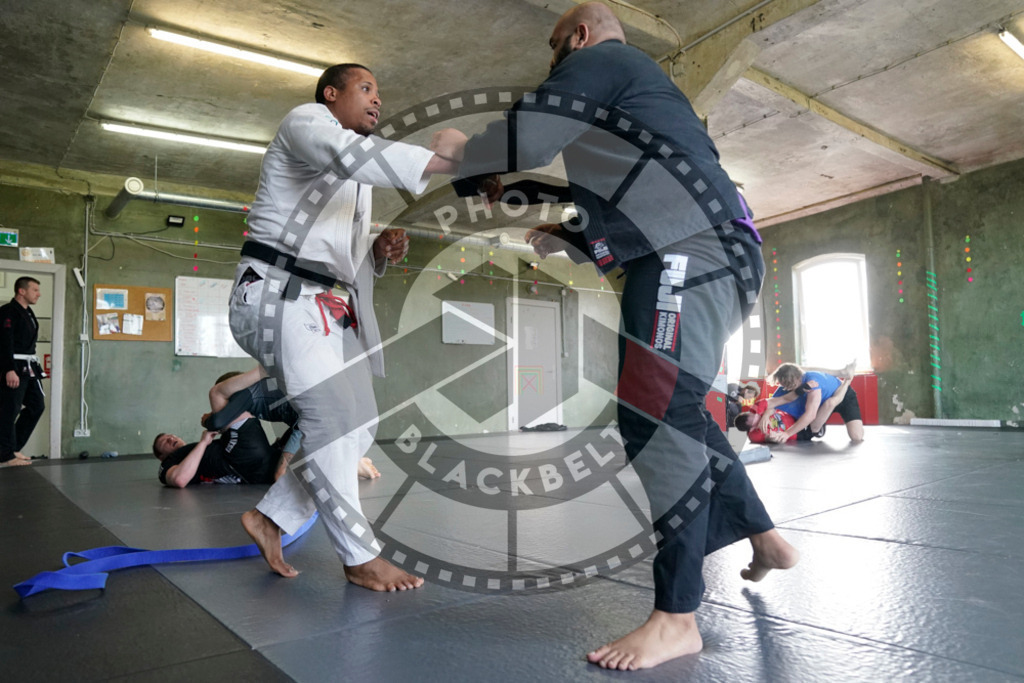 20240413PBB5670 | Fighters compete during the Grapplethon 24hours of rolling for a reason in Hamburg, Germany, on April 13, 2024.