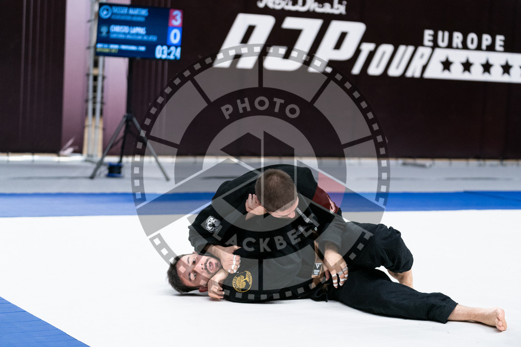 20241012PBB4550 | Athletes compete during the AJP Tour Europe Continental Jiu-Jitsu Professional Championship on October 12, 2024 in Almere near Amsterdam, Netherlands. © Chiara Dazi / photoblackbelt