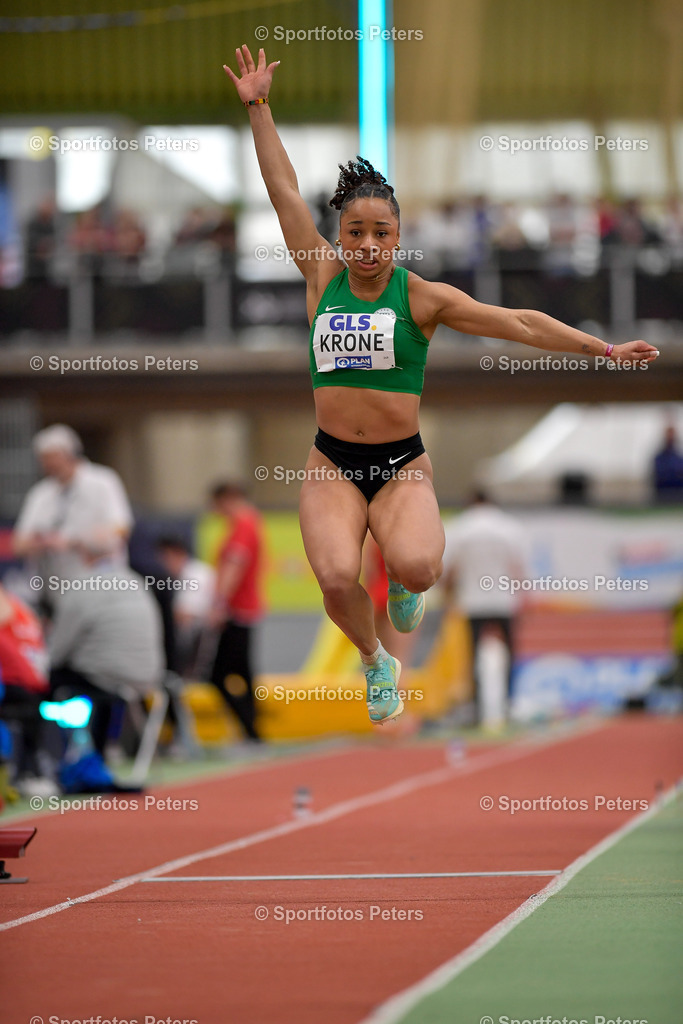 DM Halle 2026_Samstag-108 | 28.02.2026, xkaix, Leichtathletik Deutsche Meisterschaften Halle 2026,  v.l. Josie Krone (TSG Bergedorf) - Realisiert mit Pictrs.com