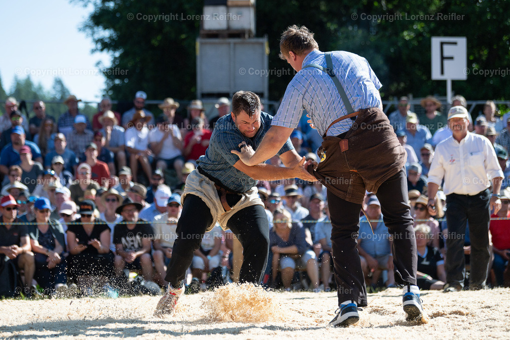 Schwingen -  Schwarzseeschwinget 2025 | Schwarzsee, 22.6.25, Schwingen - Schwarzseeschwinget.