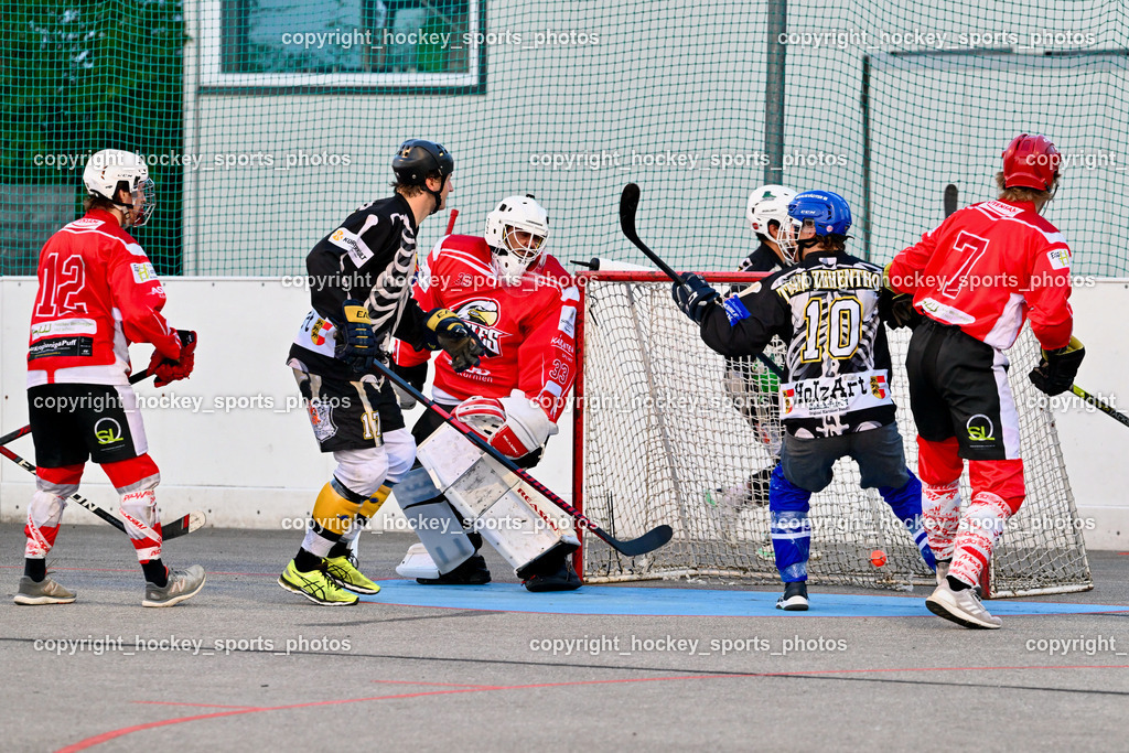 Team Zehenthof vs. HSC Eagles 7.7.2023 | #12 Lamereiner Leon, #15 Wuntschek Dominik, #33 Mette Claudio, #10 Florianschitz Lukas, #7 Vann EE Fin