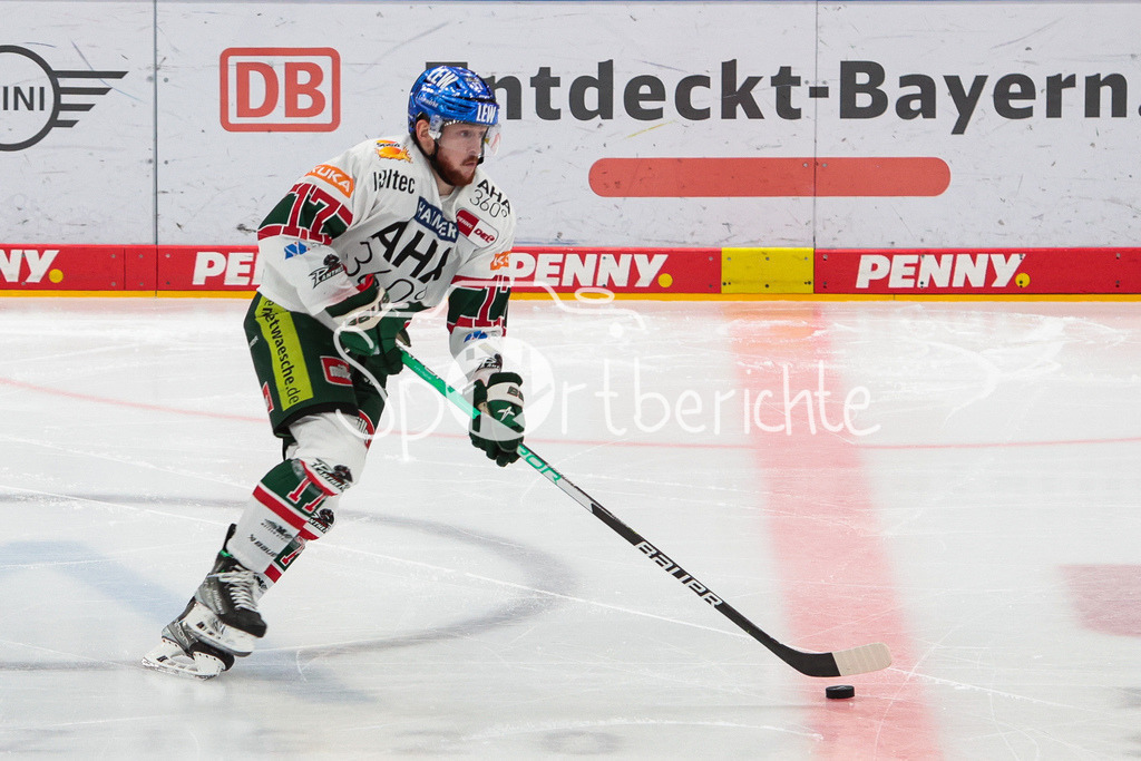 ERC Ingolstadt - Augsburger Panther  | Ryan KUFFNER (AEV #17) am Puck