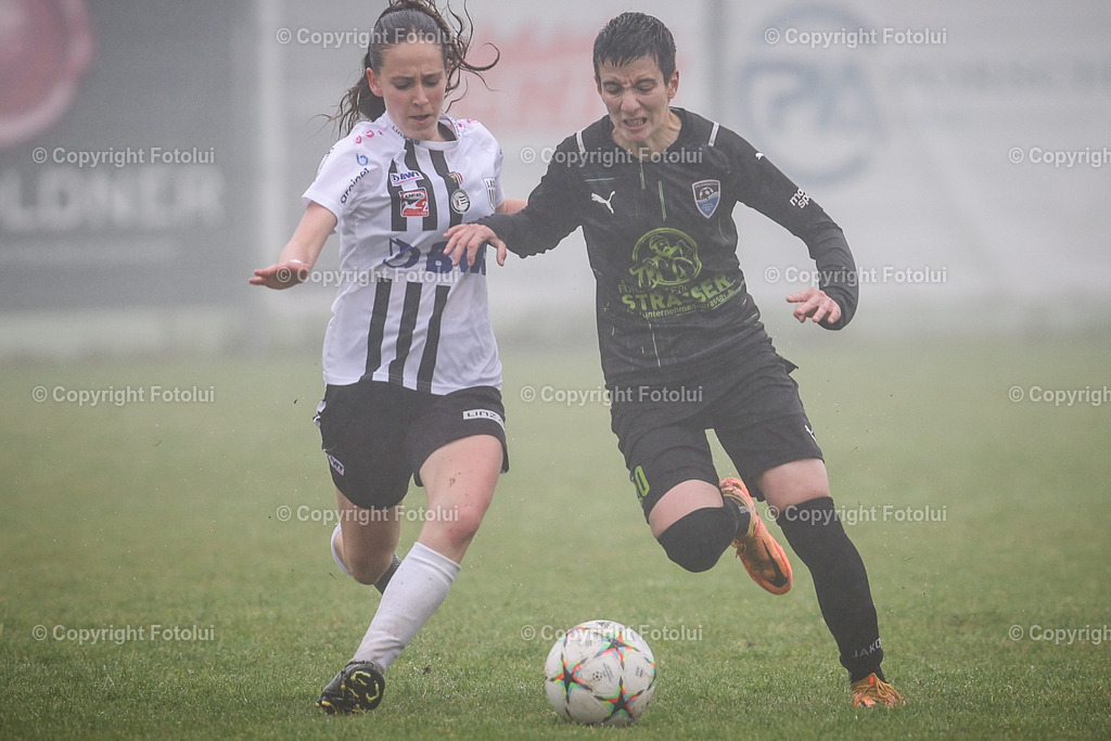 A-BINDER_20240601_0054 | St.Stefan,AUSTRIA,01.June.24 - SOCCER - Zaunergroup OOE Ladies Cuo, LASK vs FCPS. Image shows Johanna Hauhart (LASK) and Nadin Ecker (Kematen).Photo: Sportmediapics.com/ Manfred Binder