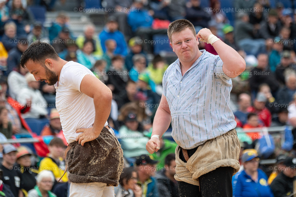 Schwingen -  Appenzeller Kantonal Schwingfest 2024 | Hundwil, 7.7.24, Schwingen - Appenzeller Kantonal Schwingfest.