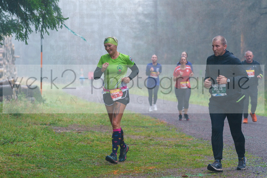 RENNSTEIG-Herbstlauf 2023 | 32. Rennsteig-Herbstlauf, Neuhaus/Rwg. nach Masserberg - 8. Oktober 2023