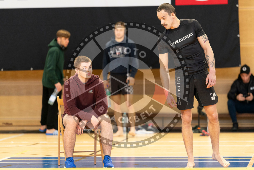20240316PBB0157 | Athletes compete during the ADCC Eastern European Open grappling Competition in Poznan, Poland, on March 16, 2024.