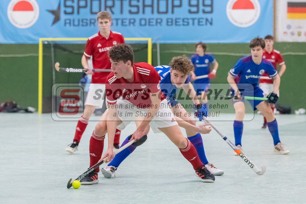 HK_20230305_106309 | Deutsche Meisterschaft MU16 Finale Mannheimer HC - Rot-Weiss Köln / Ehrungen am 5.3.2023 RWK, Köln ,