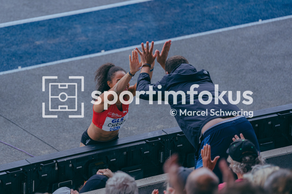 Deutsche Meisterschaften der Frauen und Männer 2026 | Tabea Christ, Lars Goldbeck, LG Brillux Münster, Weitsprung, Deutsche Meisterschaften der Frauen und Männer 2026, Lohrheidestadion Bochum-Wattenscheid, 26.07.2026. Foto: Marcel Schwering / sportimfokusDeutsche Meisterschaften der Frauen und Männer 2026, Lohrheidestadion Bochum-Wattenscheid, 26.07.2026. Foto: Marcel Schwering / sportimfokus - Realisiert mit Pictrs.com