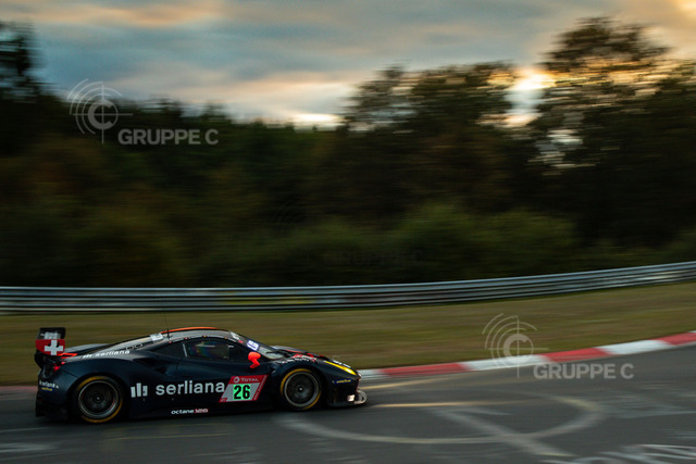 24hNbr20_046028JB_JB | ADAC TOTAL 24h Nürburgring 2020 - Foto: Gruppe C Photography; #026 Ferrari 488 GT3, Octane126: Bjoern Grossmann, Simon Trummer, Jonathan Hirschi, Luca Ludwig - Realisiert mit Pictrs.com