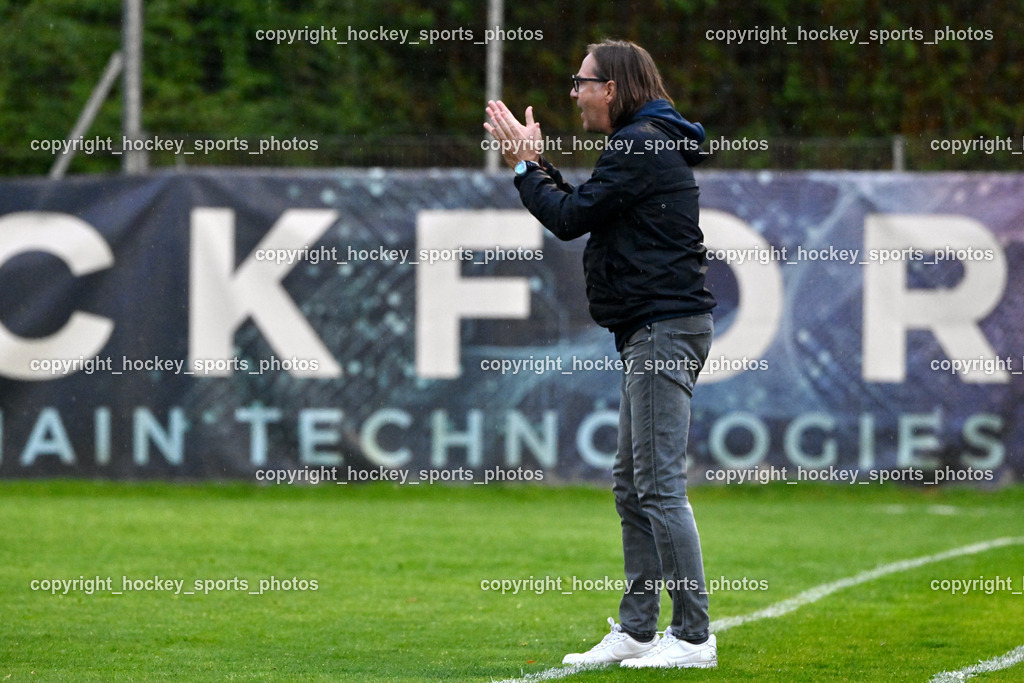 SAK vs. KAC 1909 | Headcoach SAK Richard Huber, SAK vs. KAC 1909, SAK vs. KAC 1909 am 17.04.2025 in Klagenfurt (Sportpark Welzenegg), Austria, (Photo by Bernd Stefan)