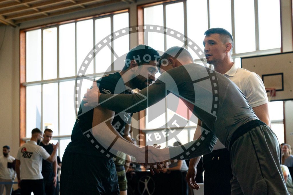 20250329PBB0245 | Fighters compete during the International Luta Livre (ILLCS) Germany IX Spring 2025 Competition spring on March 29, 2025 in Hannover, Germany.© Chiara Dazi