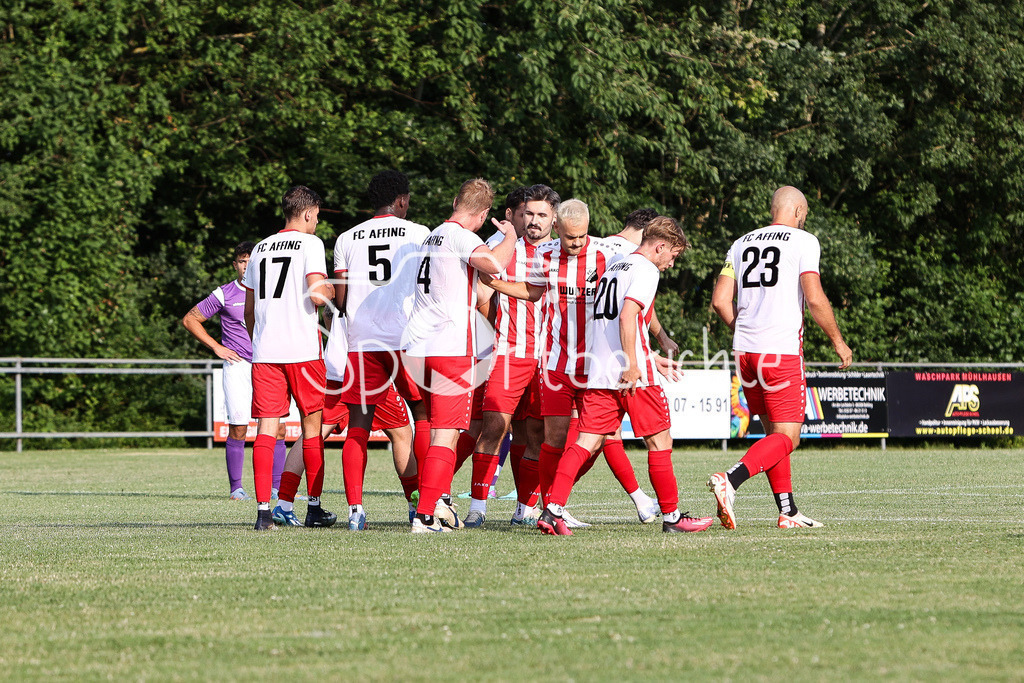 TSV Mühlhausen - FC Affing | Jubel nach 0-1 druch Affing #11