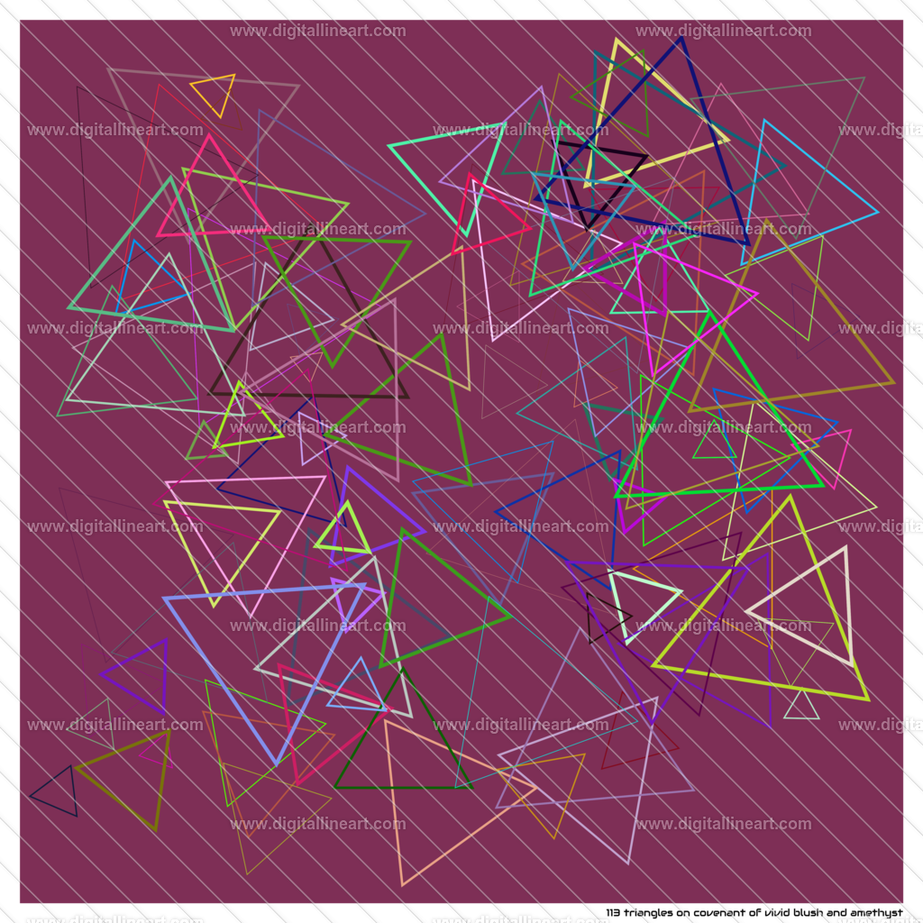 113-triangles-covenant-of-vivid-blush-and-amethyst | digitallineart - Realisiert mit Pictrs.com