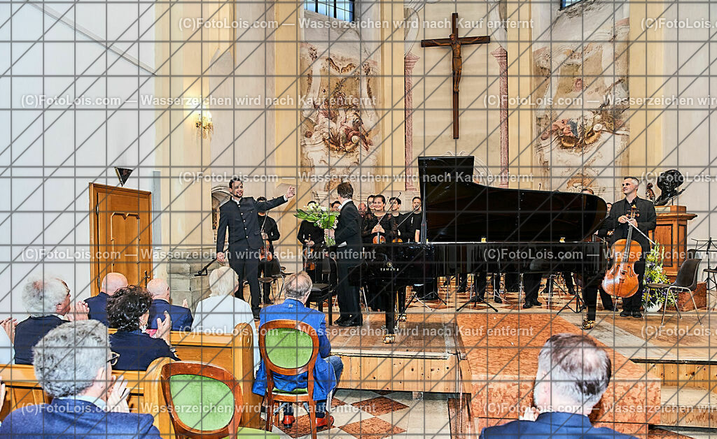 ALS0443_XXXIX-Chopin-Festival_Camerata Mozartiana_Wunder Ingolf | (C)FotoLois.com, Alois Spandl, Eröffnungskonzert in der Kartausenkirche mit Camerata Mozartiana unter Dirigent Daniel Auner, Janusz Olejniczak (Klavier), Natalia Rehling (Klavier), Kompnistin Johanna Doderer und Ingolf Wunder (Klavier), Fr 4. August 2023  . August 2023.
