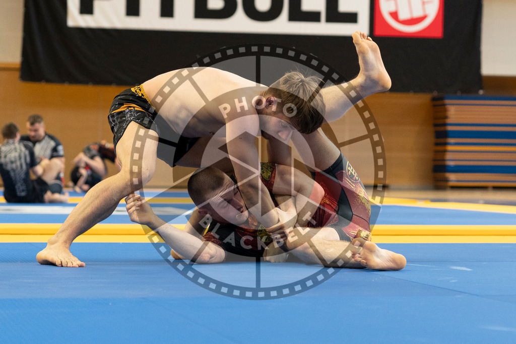 20240316PBB0091 | Athletes compete during the ADCC Eastern European Open grappling Competition in Poznan, Poland, on March 16, 2024.