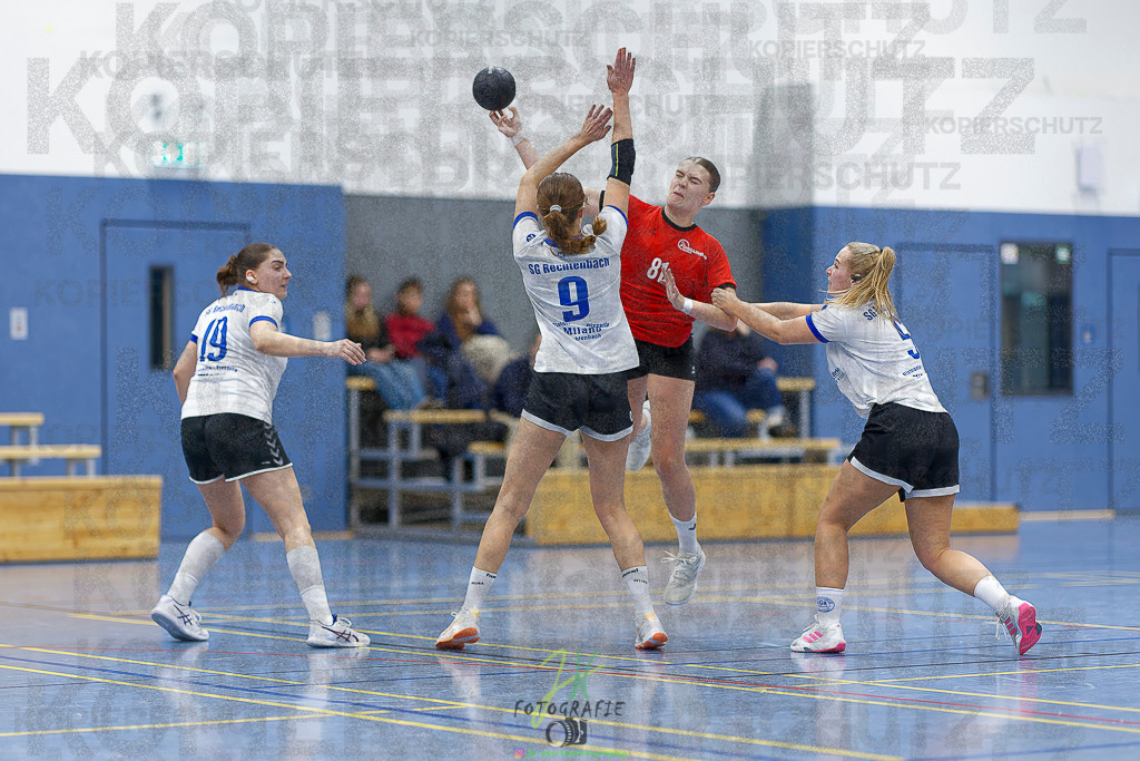 Frauen 2. Bezirksklasse; SG Rechtenbach - HSG Linden II | Frauen 2. Bezirksklasse; SG Rechtenbach - HSG Linden II am 16.11.2025 in Rechtenbach (Sporthalle Rechtenbach)Photo © 2025 - Jörg Heinrich - Realisiert mit Pictrs.com