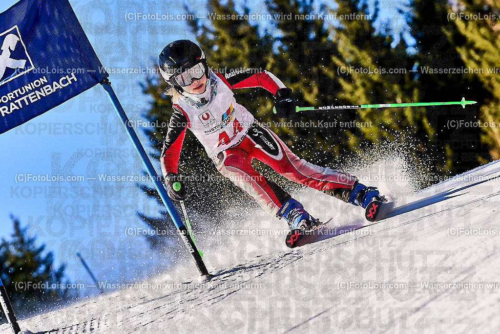 ALP8737_NOe-Kindervergleich-RTL_Silvestrini Paola | (C)FotoLois.com, Alois Spandl. Sportunion Trattenbach, NÖ Kindervergleichs-Skirennen, RTL auf dem Feistritzsattel, So 28. Januar 2024.