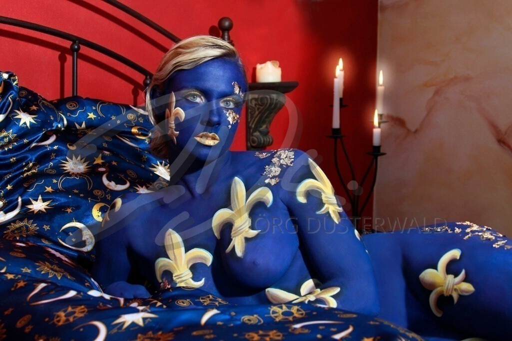 Bodypainting-VERSAILLES_1830b | #010 | Modell: Skadi | Foto: Tschiponnique Skupin - Realisiert mit Pictrs.com
