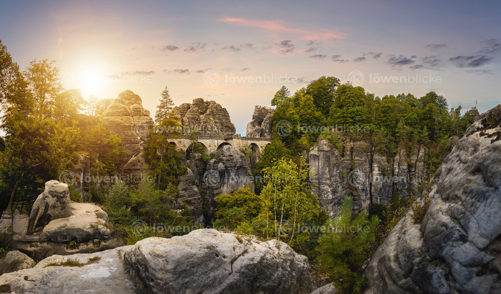 Basteibrücke in der Sächsischen Schweiz | löwenblicke | shop