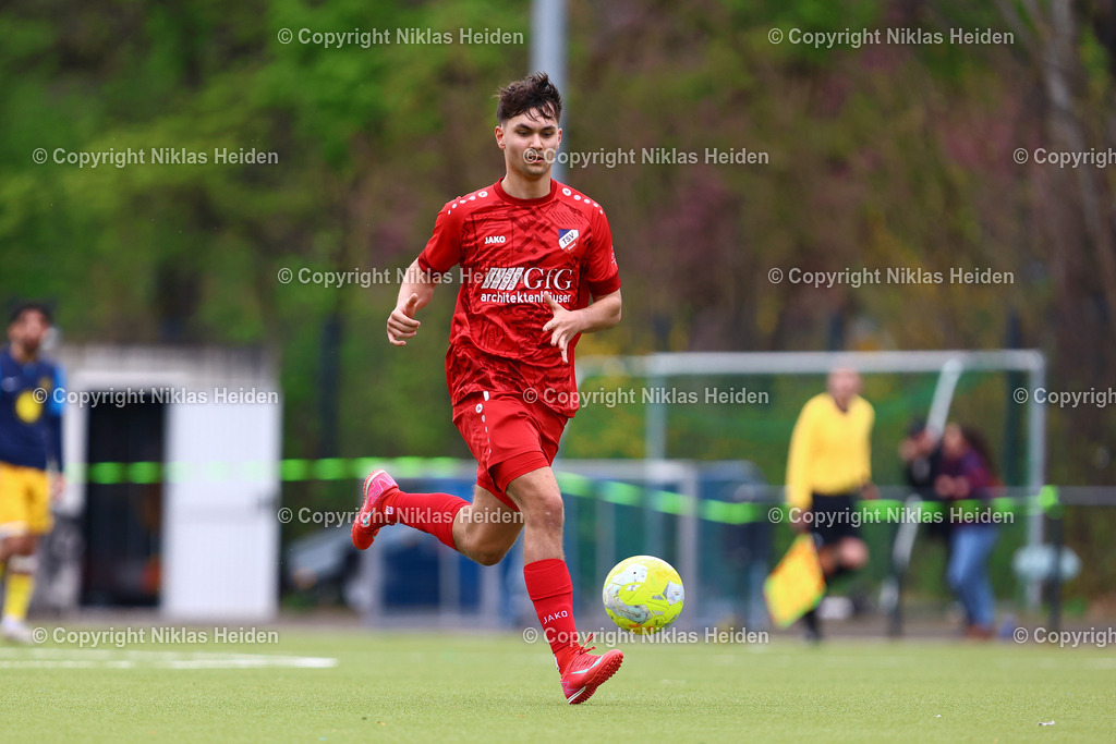 NH_FCAlsterbrüder_TSVSasel_OberligaHamburg_13042025 | #2 Alexander Kay (TSV Sasel)Fußball I Herren I Gamesright Oberliga Hamburg I Saison 2024-2025 I  31. Spieltag I FC Alsterbrüder - TSV Sasel I 13.04.2025 I Walter-Wächter-Platz