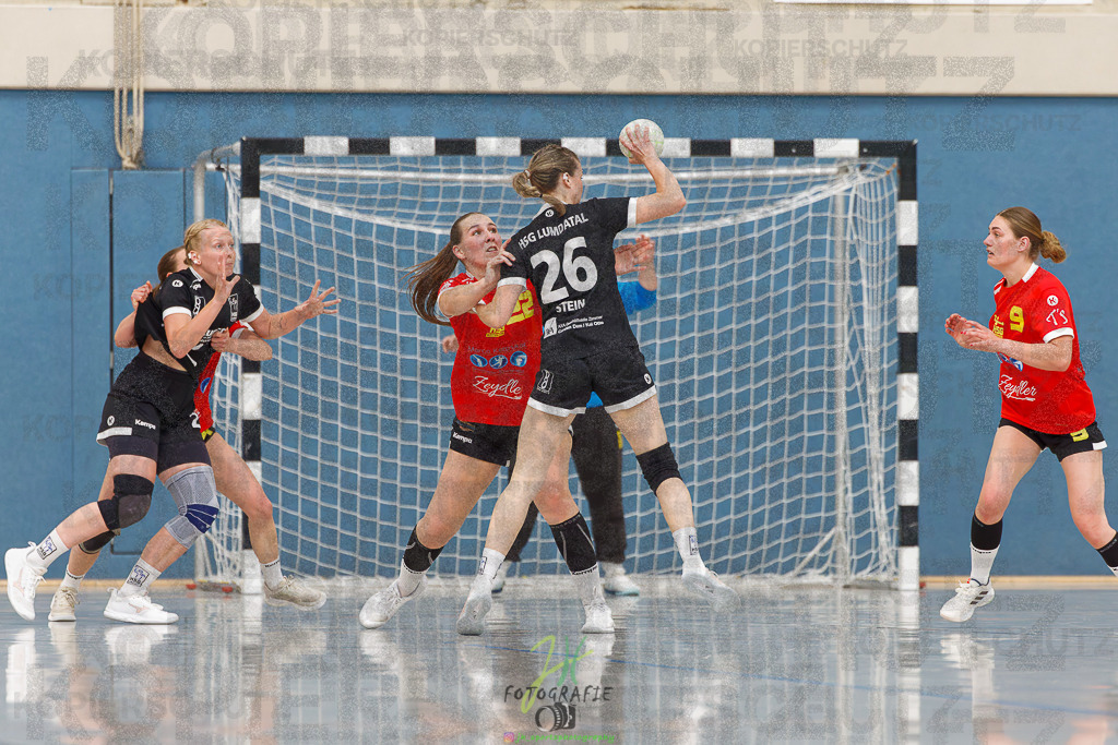 HSG Wettenberg - HSG Lumdatal | Wiederholungs-/Entscheidungsspiel um die Meisterschaft in der Frauen Oberliga Mitte und Aufstieg in die RegionalligaHSG Wettenberg - HSG Lumdatal am 11.05.2025 in Launsbach (Wettenberg) (Halle GS Launsbach (Wettenberg))Photo © 2025 - Jörg Heinrich - Realisiert mit Pictrs.com