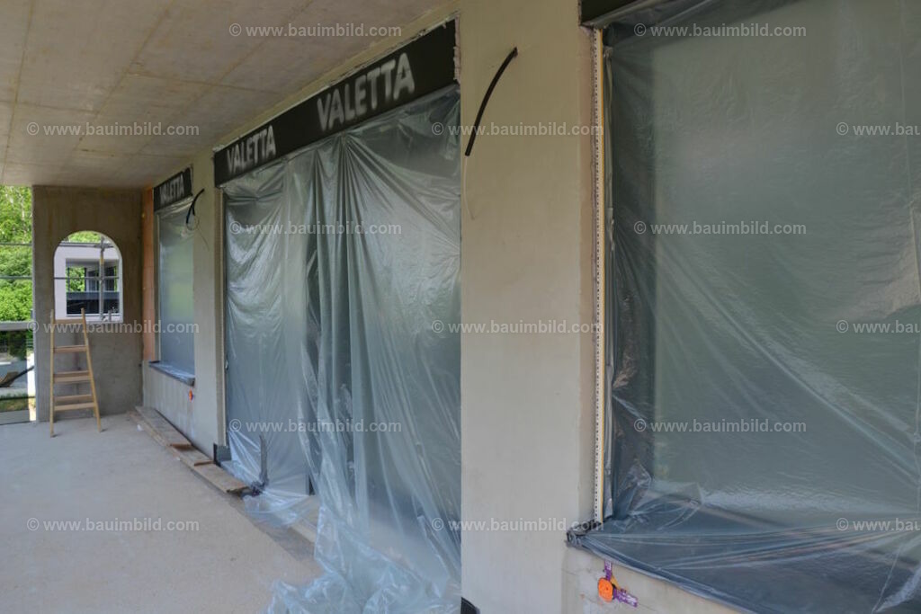 bib-lg18-putzarbeiten-0218 | Nach LV-Leistungsgruppen sortierte Detailfotos über den Bau eines Hauses. Alle Hausbau-Bilder direkt vom Urheber und Autor der Website Haus-Selber-Bauen.com