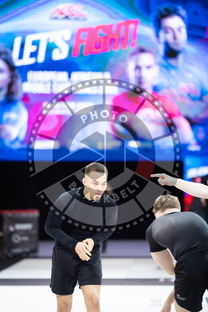 20260214PBB3889 | Fighters compete during the ADCC European Trials  competition day 1 in Belgrade, Serbia, on February 14, 2026.