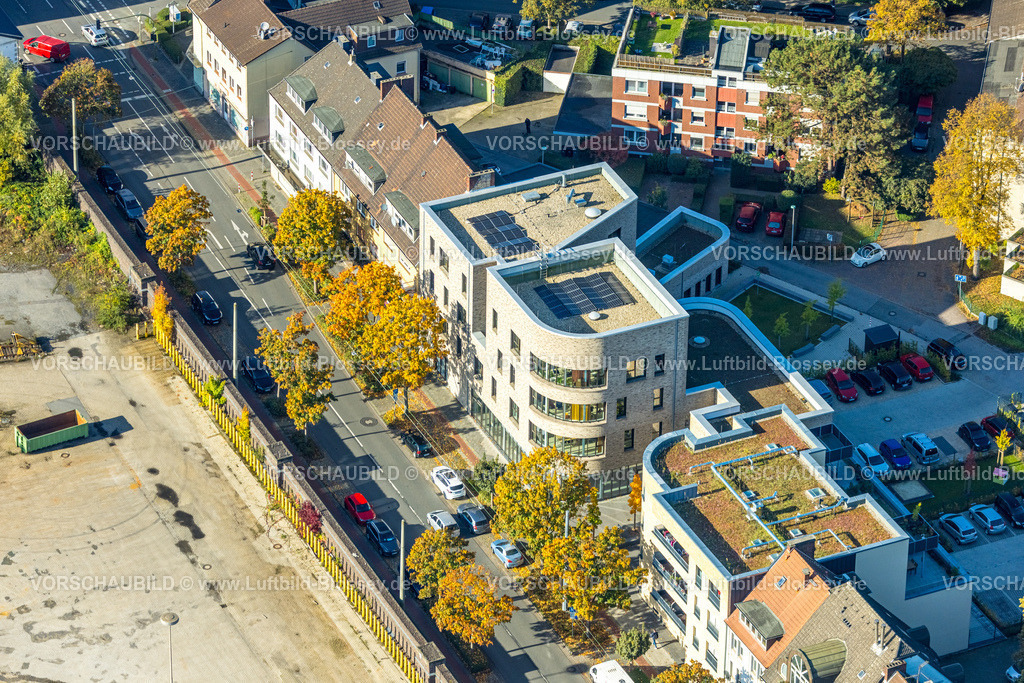 Hamm241007100 | Luftbild, Stadtteilzentrum Neubau an der Wilhelmstraße, Mitte, Hamm, Ruhrgebiet, Nordrhein-Westfalen, Deutschland
