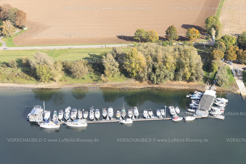 Rees251004955 | Luftbild, Mahnensee mit Segelbooten und Yachten, Mahnensee mit Segelbooten und Yachten, Segelclub Grafenwald e.V., Reeserward, Rees, Niederrhein, Nordrhein-Westfalen, Deutschland