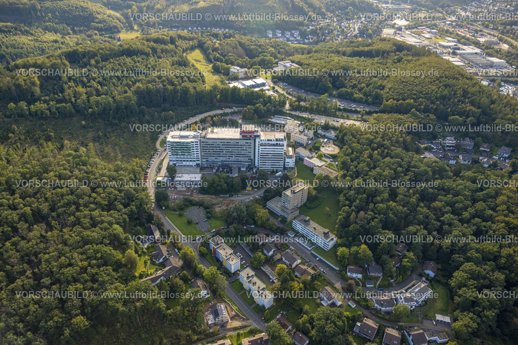 Siegen230912811 | Luftbild, Diakonie Klinikum Jung-Stilling, Siegen-Rosterberg, Siegen, Siegerland, Nordrhein-Westfalen, Deutschland
