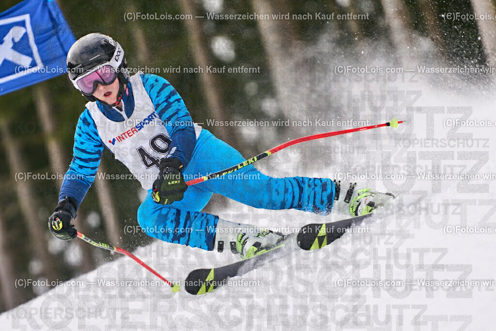 ALP7640_SkiBezirksMeisterschaft_Hollenstein_Fruehwald Elias | (C)FotoLois.com, Alois Spandl, SkiBezirksMeisterschaft NÖ-West und Bambini/Kindercup-RTL, SC Hollenstein am Königsberg, Sa 11. Feb. 2023.
