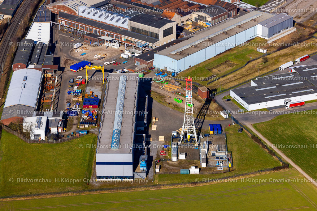 Luftbilder Erkelenz-8093 | Luftbild Erkelenz Gewerbegebiet Maschinen – und Bohrgerätefabrik Alfred Wirth - Realisiert mit Pictrs.com
