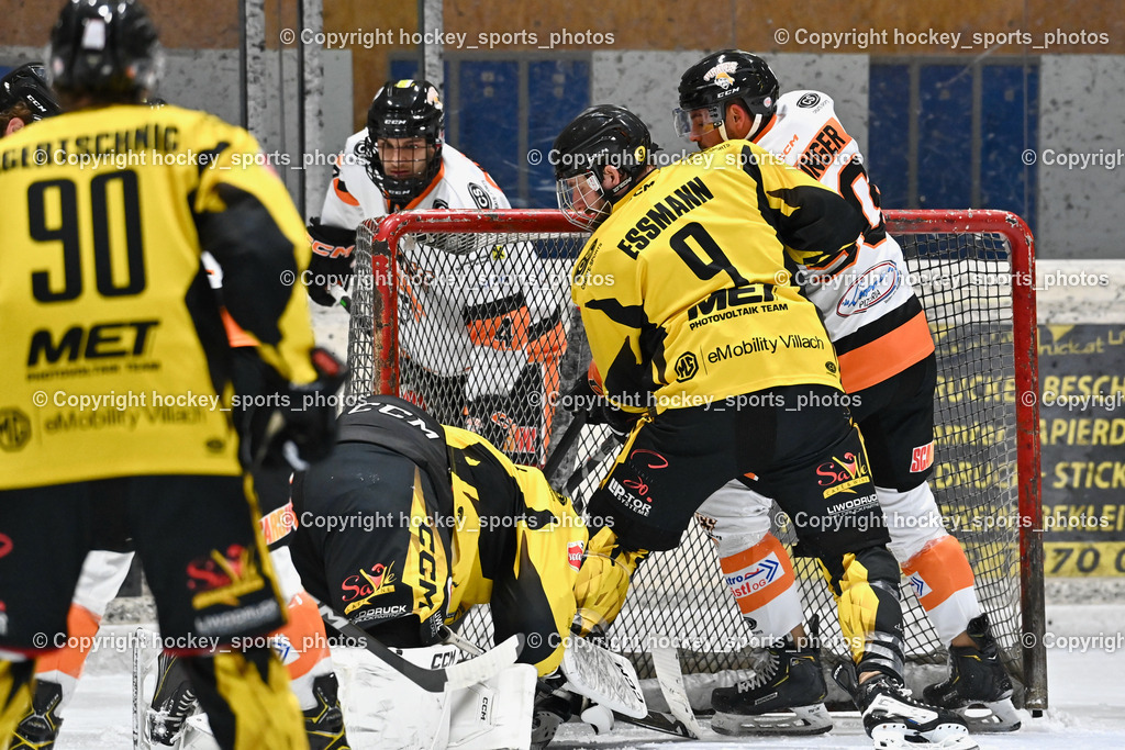 EC Spittal Hornets vs. USC Piraten Velden 7.2.2024 | #4 Rassl Benjamin, #1 Zauchner Rene, #9 Essmann Kevin, #90 Edlinger Patrick