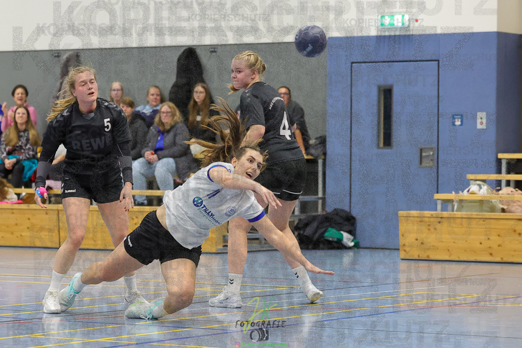 Frauen 2. Bezirksklasse, SG Rechtenbach - HSG Kleenheim/Langgöns III | Frauen 2. Bezirksklasse, SG Rechtenbach - HSG Kleenheim/Langgöns III am 16.11.2024 in Rechtenbach (Sporthalle Rechtenbach)Photo © 2024 - Jörg Heinrich - Realisiert mit Pictrs.com